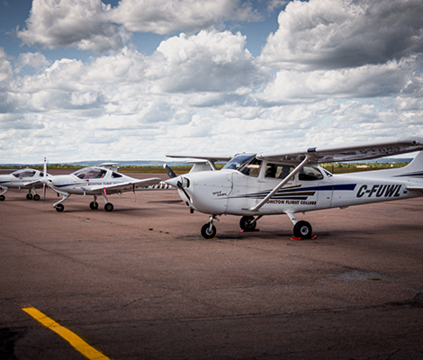 landed planes on runway