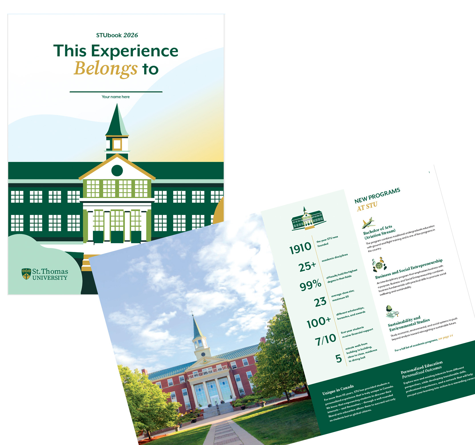 An illustration of George Martin Hall with the words 