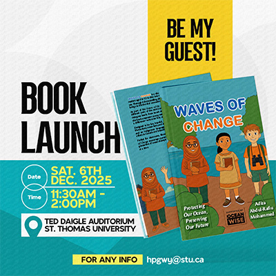 Book Launch — Waves of Change by STUdent Adiza Abdul-Rafiu Mohammed