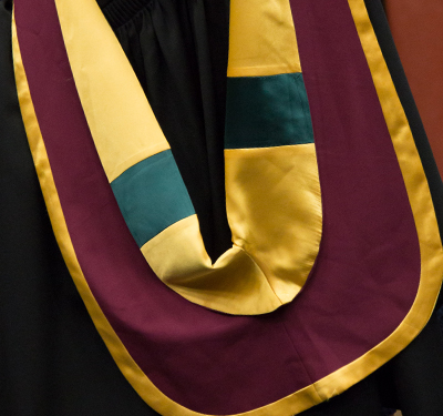 Image for Graduation Gowns and Hoods Available for On-Campus Photos