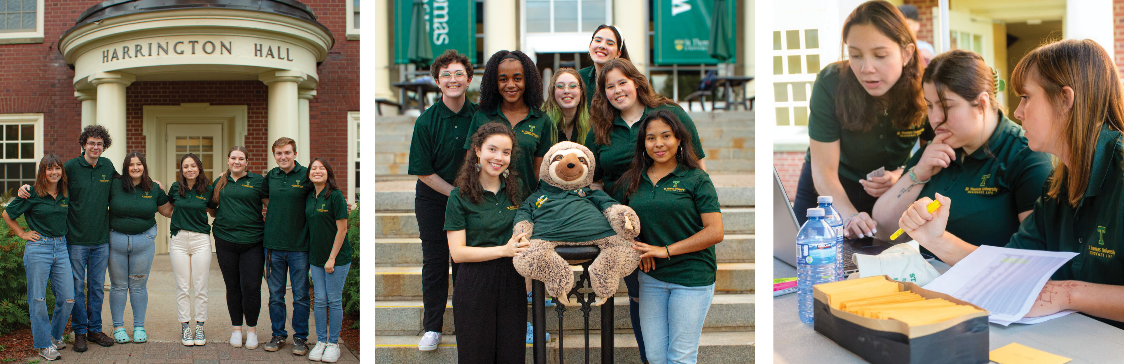 A group of residence advisors