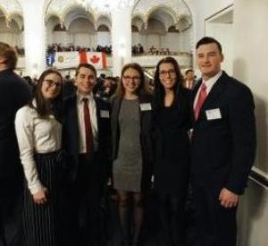 Image for Students return from Harvard National Model United Nations